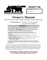 Preview for 1 page of North Star M282737F Owner'S Manual