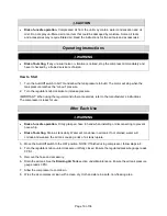 Preview for 19 page of North Star NSLA1683066 Owner'S Manual