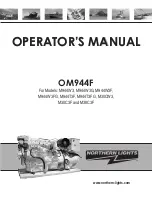 Northern Lights M944T3F Operator'S Manual preview