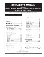 Preview for 3 page of Northern Lights M944T3F Operator'S Manual