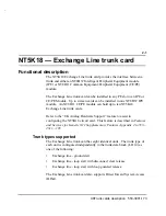 Preview for 15 page of Northern Telecom NT5K17 Description