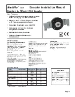 NorthStar NexGen SLIM Tach HT55 Installation Manual preview