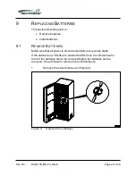 Preview for 24 page of NorthStar SiteStar D000100/1 Maintenance Instructions Manual