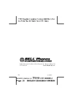 Preview for 23 page of Northwestern Bell 77519 User Manual