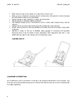 Preview for 6 page of Norton Clipper CFP16W Operating Instructions Manual