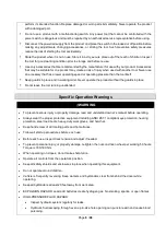 Preview for 8 page of Nortrac 40XTD Owner'S Manual