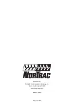 Preview for 47 page of Nortrac 40XTD Owner'S Manual