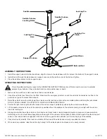 Preview for 2 page of Nos NJS0301 Operating Instructions