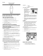 Preview for 3 page of Nostalgia Electrics COCKTAIL CYCLONE CSS-500 Series Instructions