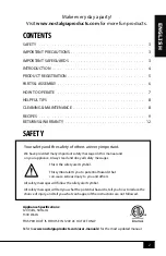 Preview for 4 page of Nostalgia HomeCraft HCPO12BK Instruction Manual