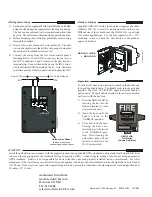 Preview for 2 page of Notifier NBG-12LOB Quick Start Manual