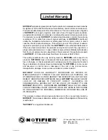 Preview for 36 page of Notifier SFP-400B Manual