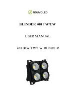 Preview for 1 page of NOUVOLED 4 100W TW Series User Manual