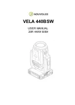 NOUVOLED VELA 440BSW User Manual preview