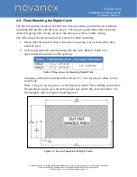 Preview for 17 page of NOVANEX Inova OnTime Installation And User Manual