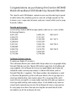 Preview for 5 page of Novatel Ovation MC990D User Manual