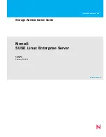 Novell LINUX ENTERPRISE SERVER 10 SP3 - ARCHITECTURE-SPECIFIC Administration Manual preview