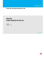 Novell OPEN ENTERPRISE SERVER 2 SP2 - ADMINISTRATION Implementation Manual preview