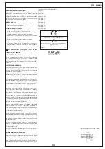 Preview for 24 page of Novellini IRIS dx 600/20 Installation, Use And Maintenance Manual