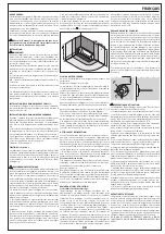 Preview for 28 page of Novellini IRIS dx 600/20 Installation, Use And Maintenance Manual