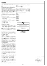 Preview for 49 page of Novellini IRIS dx 600/20 Installation, Use And Maintenance Manual