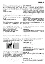 Preview for 60 page of Novellini Sense 7 Z2 Instructions For Installation, Use And Maintenance Manual