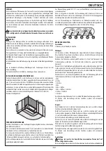 Preview for 62 page of Novellini Sense 7 Z2 Instructions For Installation, Use And Maintenance Manual