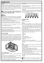 Preview for 65 page of Novellini Sense 7 Z2 Instructions For Installation, Use And Maintenance Manual