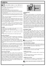 Preview for 69 page of Novellini Sense 7 Z2 Instructions For Installation, Use And Maintenance Manual