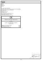 Preview for 73 page of Novellini Sense 7 Z2 Instructions For Installation, Use And Maintenance Manual