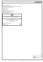 Preview for 76 page of Novellini Sense 7 Z2 Instructions For Installation, Use And Maintenance Manual