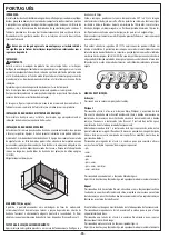 Preview for 86 page of Novellini Sense 7 Z2 Instructions For Installation, Use And Maintenance Manual