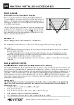 Preview for 26 page of Novitek EXCLUSIVE KIILO Installation And Operation Manual