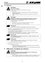 Preview for 98 page of NovoPress EFP203 Operating Manual