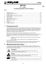 Preview for 117 page of NovoPress EFP203 Operating Manual