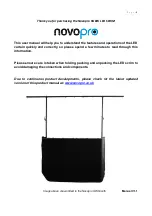 Novopro RGBW LED SCRIM User Manual preview