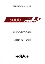 Preview for 11 page of Novus NHDC-5H-5102 User Manual