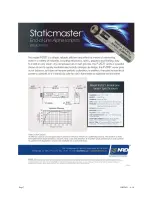 Preview for 8 page of NRD Staticmaster P-2021 Series Instruction Manual