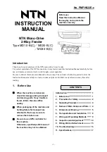 Preview for 1 page of NTN K-MD10LB1 Instruction Manual