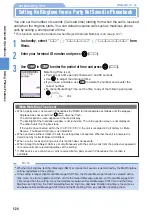 Preview for 126 page of NTT docomo Foma D900i Manual