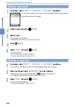 Preview for 252 page of NTT docomo Foma D900i Manual