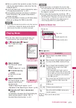 Preview for 275 page of NTT docomo FOMA SO706i Instruction Manual