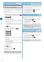 Preview for 172 page of NTT docomo FOMA SO905i 07.11 User Manual