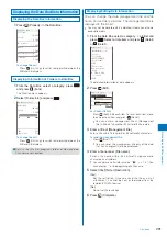 Preview for 293 page of NTT docomo FOMA SO905i 07.11 User Manual