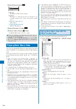 Preview for 312 page of NTT docomo FOMA SO905i 07.11 User Manual