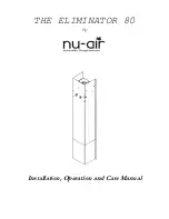 Nu-Air Elimiator 80 Installation, Operation And Care Manual preview