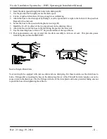 Preview for 12 page of Nu-Air WINDSOR SERIES Operating And Installation Instruction