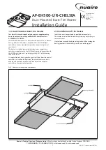 Nuaire Group AP-EH500-L/R-CHELSEA Installation Manual preview