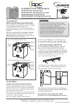 Nuaire Group BPC MRXBOX95-WM1 Installation And Maintenance Manual preview