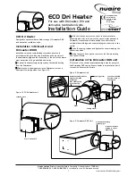 Preview for 1 page of NuAire eco dri Installation Manual